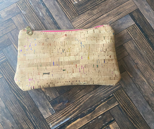 Rainbow Cork Marian Auspice Aries Pouch